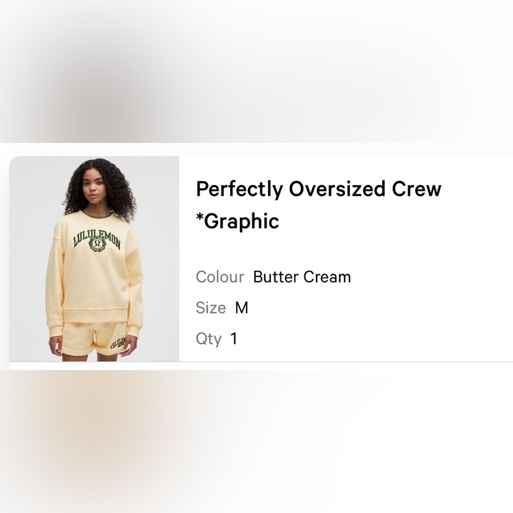 Perfectly Oversized sweatshirt